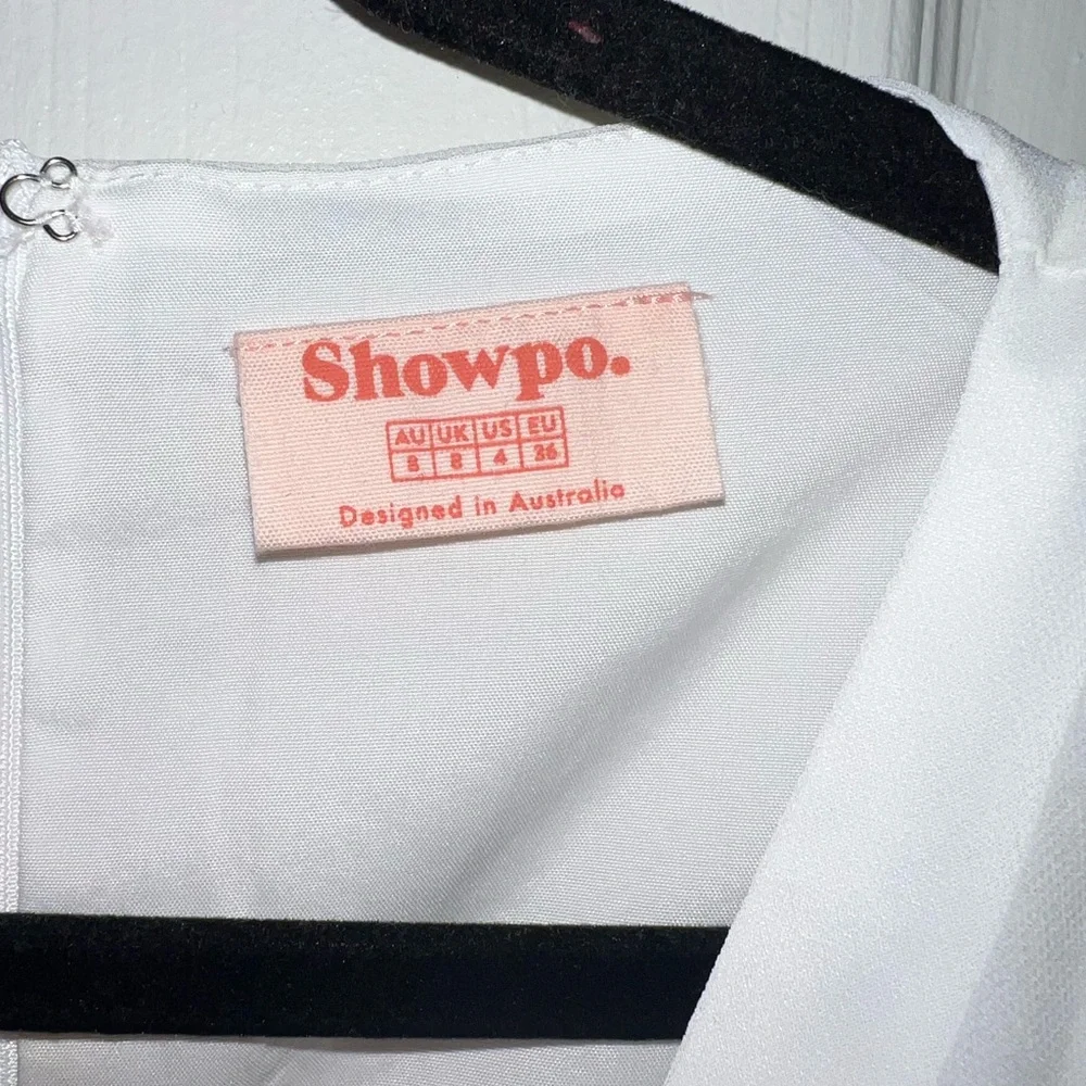 Showpo White Long Sleeve Dress‎